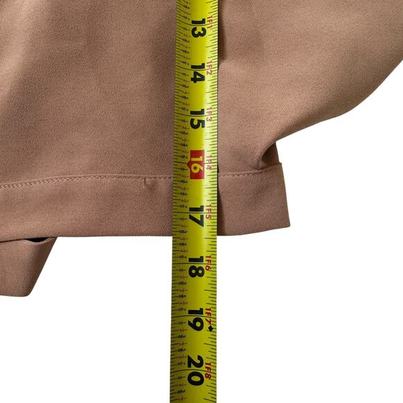 Windsor Pinkish Brown Open Back Tie Bow Blouse Women's Size Medium | 36-34 - Picture 5 of 6